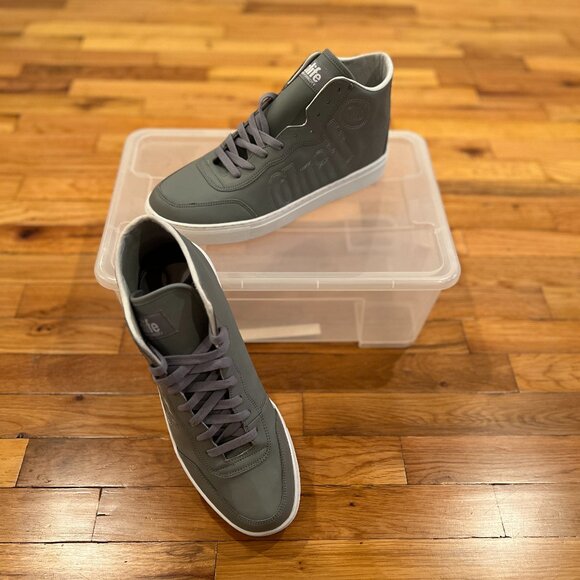 ALIFE High-Top Everybody Mono Quilt, Grey, Size 12 US - Picture 2 of 5